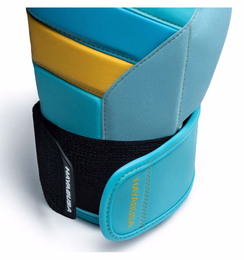 Hayabusa T3 Boxing Gloves -blue/yellow